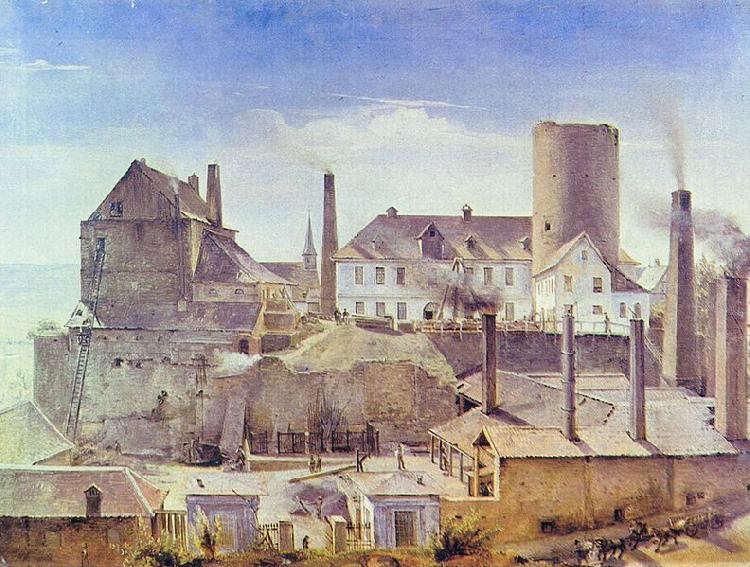 Alfred Rethel auf Burg Wetter